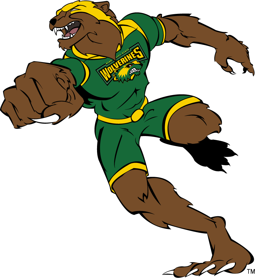 Utah Valley Wolverines 2004-2007 Mascot Logo diy iron on heat transfer